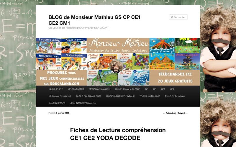 Fiches de Lecture compr&eacute;hension CE1 CE2 YODA DECODE | BLOG de Monsieur Mathieu GS CP CE1 CE2 CM1